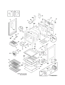 Body parts for Kenmore Range 790.92809010 (79092809010, 790 92809010) from AppliancePartsPros.com