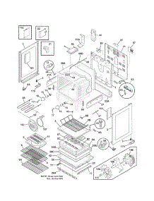 Body parts for Kenmore Range 790.92902010 (79092902010, 790 92902010) from AppliancePartsPros.com