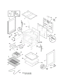 Body parts for Kenmore Range 790.93009310 (79093009310, 790 93009310) from AppliancePartsPros.com