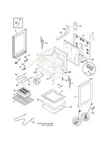 Body parts for Kenmore Range 790.95049700 (79095049700, 790 95049700) from AppliancePartsPros.com