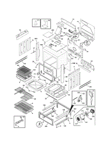 Body parts for Kenmore Range 790.36713500 (79036713500, 790 36713500) from AppliancePartsPros.com