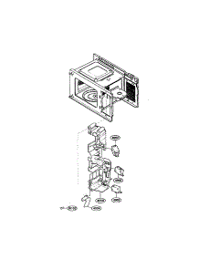 Suction Guide parts for Kenmore Microwave 721.62102200 (72162102200, 721 62102200) from AppliancePartsPros.com
