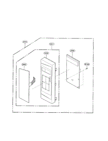Controller Parts parts for Kenmore Microwave 721.62102201 (72162102201, 721 62102201) from AppliancePartsPros.com