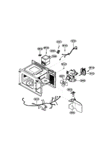 Oven Interior parts for Kenmore Microwave 721.62109200 (72162109200, 721 62109200) from AppliancePartsPros.com