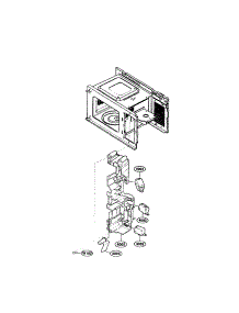 Suction Guide parts for Kenmore Microwave 721.62109200 (72162109200, 721 62109200) from AppliancePartsPros.com