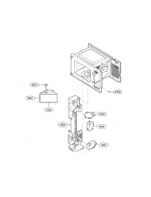 Latch Board Parts parts for Kenmore Microwave 721.62219201 (72162219201, 721 62219201) from AppliancePartsPros.com