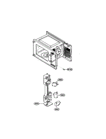 Latch Board parts for Kenmore Microwave 721.62253200 (72162253200, 721 62253200) from AppliancePartsPros.com