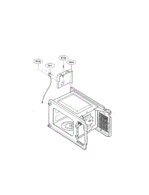 Sensor parts for Kenmore Microwave 721.62259201 (72162259201, 721 62259201) from AppliancePartsPros.com