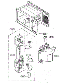Latch Board parts for Kenmore Microwave 721.62292200 (72162292200, 721 62292200) from AppliancePartsPros.com