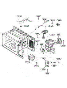 Oven Interior parts for Kenmore Microwave 721.62292200 (72162292200, 721 62292200) from AppliancePartsPros.com