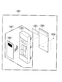 Control Parts parts for Kenmore Microwave 721.62344203 (72162344203, 721 62344203) from AppliancePartsPros.com
