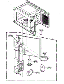 Latch Board Parts parts for Kenmore Microwave 721.62344300 (72162344300, 721 62344300) from AppliancePartsPros.com