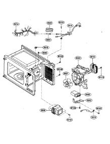 Oven Interior Parts parts for Kenmore Microwave 721.62344300 (72162344300, 721 62344300) from AppliancePartsPros.com