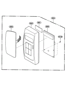 Controller Parts parts for Kenmore Microwave 721.62344300 (72162344300, 721 62344300) from AppliancePartsPros.com