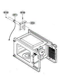 Sensor Parts parts for Kenmore Microwave 721.62344300 (72162344300, 721 62344300) from AppliancePartsPros.com