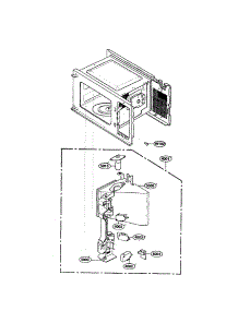 Latch Board parts for Kenmore Microwave 721.62464200 (72162464200, 721 62464200) from AppliancePartsPros.com