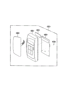 Controller parts for Kenmore Microwave 721.62469200 (72162469200, 721 62469200) from AppliancePartsPros.com