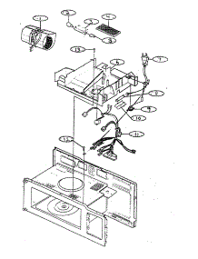 Plug parts for Kenmore Microwave 721.62759200 (72162759200, 721 62759200) from AppliancePartsPros.com