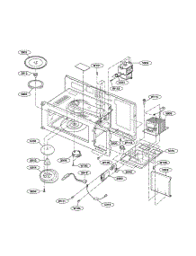 Interior Parts parts for Kenmore Microwave 721.62772100 (72162772100, 721 62772100) from AppliancePartsPros.com