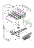 Upper Dishrack / Water Feed