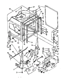 Tub And Rapid Advance Timer Parts parts for Kenmore Dishwasher 665.1595840 (6651595840, 665 1595840) from AppliancePartsPros.com