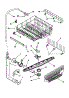 Upper Dishrack / Water Feed