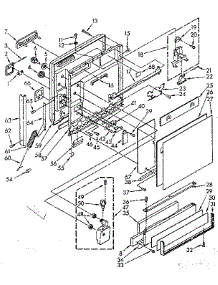 Door And Toe Panel Parts parts for Kenmore Dishwasher 665.1596580 (6651596580, 665 1596580) from AppliancePartsPros.com