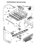 Upper Dishrack And Water Feed
