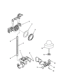Fill And Overfill parts for Kenmore Dishwasher 665.16469300 (66516469300, 665 16469300) from AppliancePartsPros.com