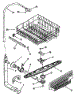 Upper Dishrack And Water Feed