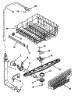 Upper Dishrack And Water Feed