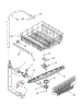 Upper Dishrack And Water Feed
