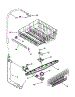 Upper Dishrack And Water Feed