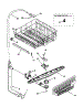 Upper Dishrack And Water Feed