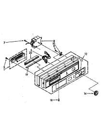 Control Panel Parts parts for Kenmore Dishwasher 665.1777580 (6651777580, 665 1777580) from AppliancePartsPros.com