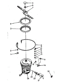 Heater, Pump And Lower Spray Arm Parts parts for Kenmore Dishwasher 665.1777581 (6651777581, 665 1777581) from AppliancePartsPros.com