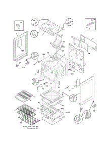 Body parts for Kenmore Range 790.71392703 (79071392703, 790 71392703) from AppliancePartsPros.com