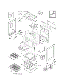 Body parts for Kenmore Range 790.71399700 (79071399700, 790 71399700) from AppliancePartsPros.com