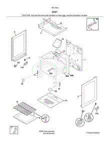 Body parts for Kenmore Gas Range 790.73032316 (79073032316, 790 73032316) from AppliancePartsPros.com