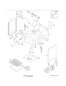 Body parts for Kenmore Range 790.73233312 (79073233312, 790 73233312) from AppliancePartsPros.com