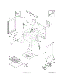 Body parts for Kenmore Range 790.73433310 (79073433310, 790 73433310) from AppliancePartsPros.com