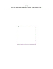 Door parts for Kenmore Range 790.73433313 (79073433313, 790 73433313) from AppliancePartsPros.com