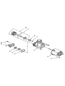 Pump And Motor parts for Kenmore Dishwasher 665.1711591 (6651711591, 665 1711591) from AppliancePartsPros.com