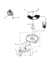Pump, Washarm And Motor Parts