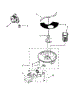 Pump, Washarm And Motor Parts