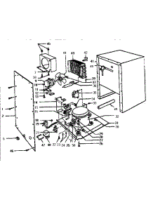 Unit Parts parts for Kenmore Freestanding Ice Maker 767.9894250 (7679894250, 767 9894250) from AppliancePartsPros.com