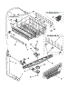 Upper Dishrack And Water Feed