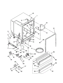 Tub Assembly parts for Kenmore Dishwasher 665.16782300 (66516782300, 665 16782300) from AppliancePartsPros.com