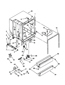 Tub Assembly parts for Kenmore Dishwasher 665.16798793 (66516798793, 665 16798793) from AppliancePartsPros.com