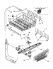 Upper Dishrack And Water Feed